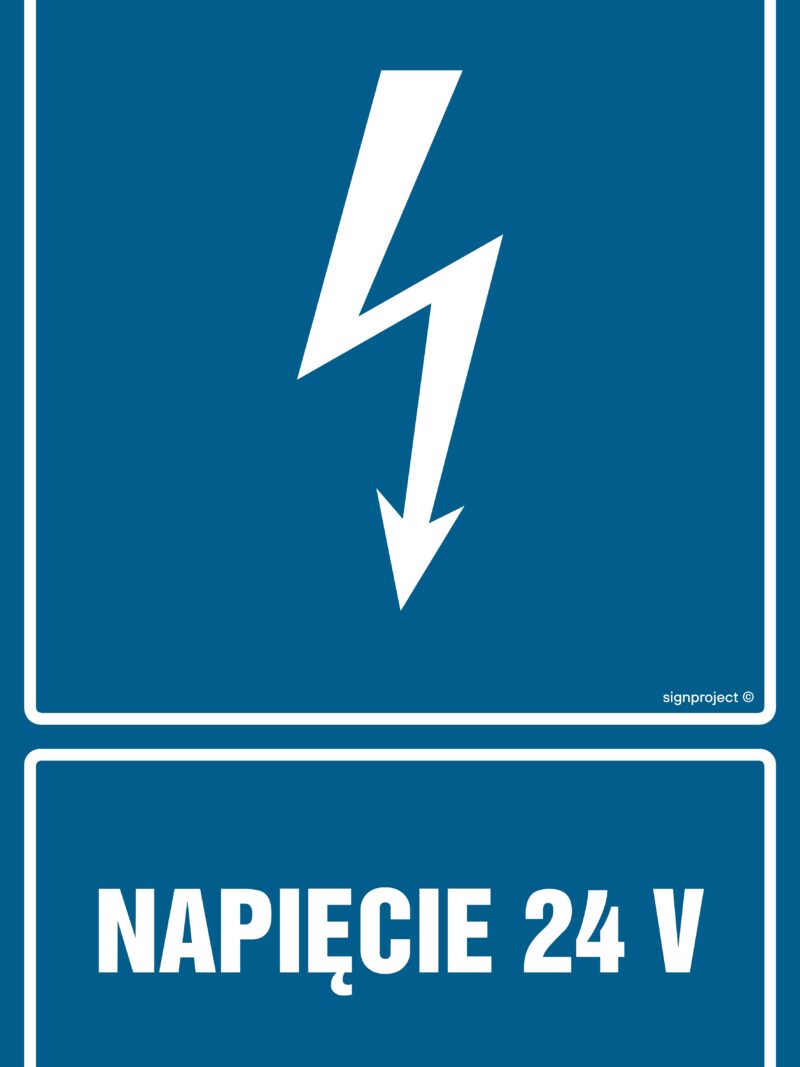 HG007 Napięcie 24 V -  9 naklejek