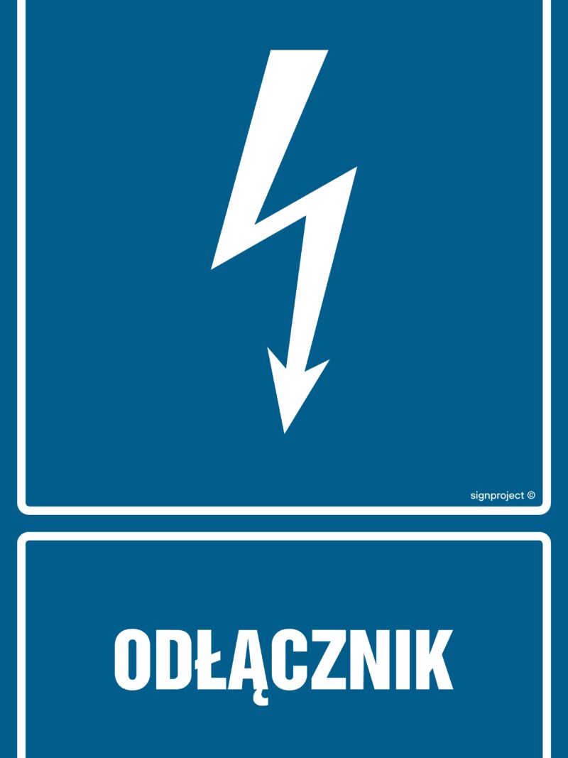 HG010 Odłącznik -  9 naklejek