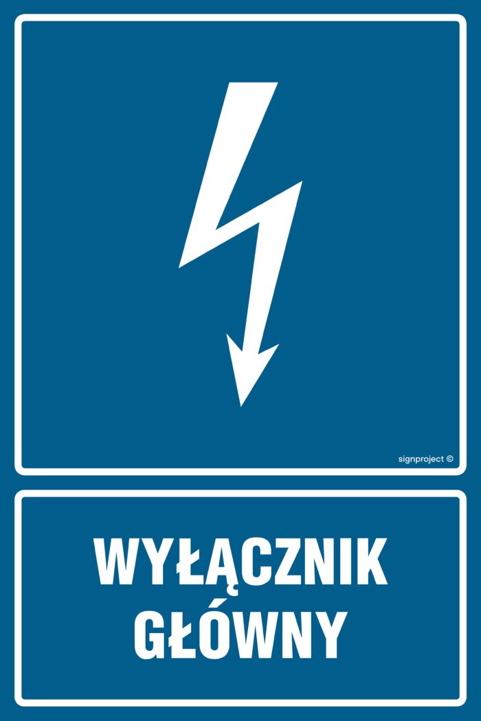 HG012 Wyłącznik główny - opakowanie 10 sztuk