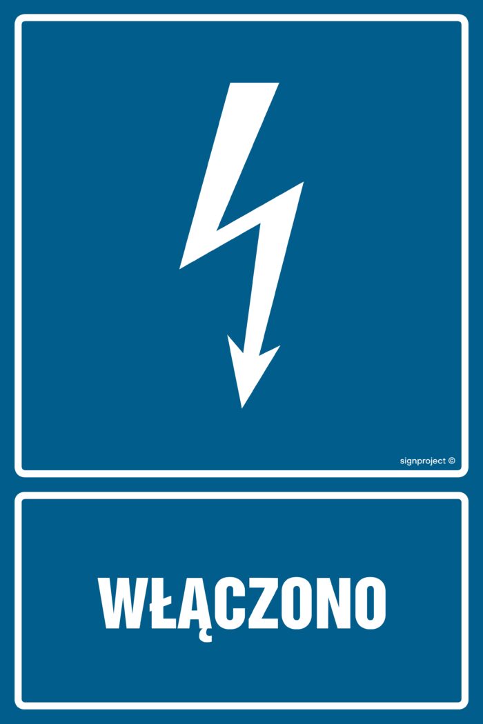 HG021 Włączono -  9 naklejek