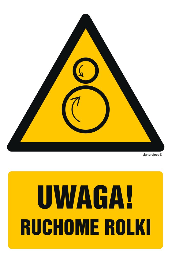 GF078 Uwaga! Ruchome rolki - opakowanie 10 sztuk