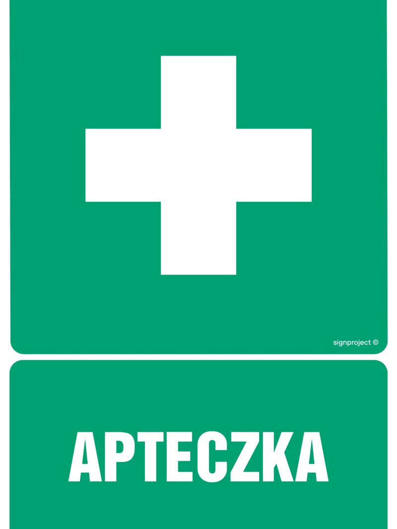 GI010 Apteczka -  9 naklejek