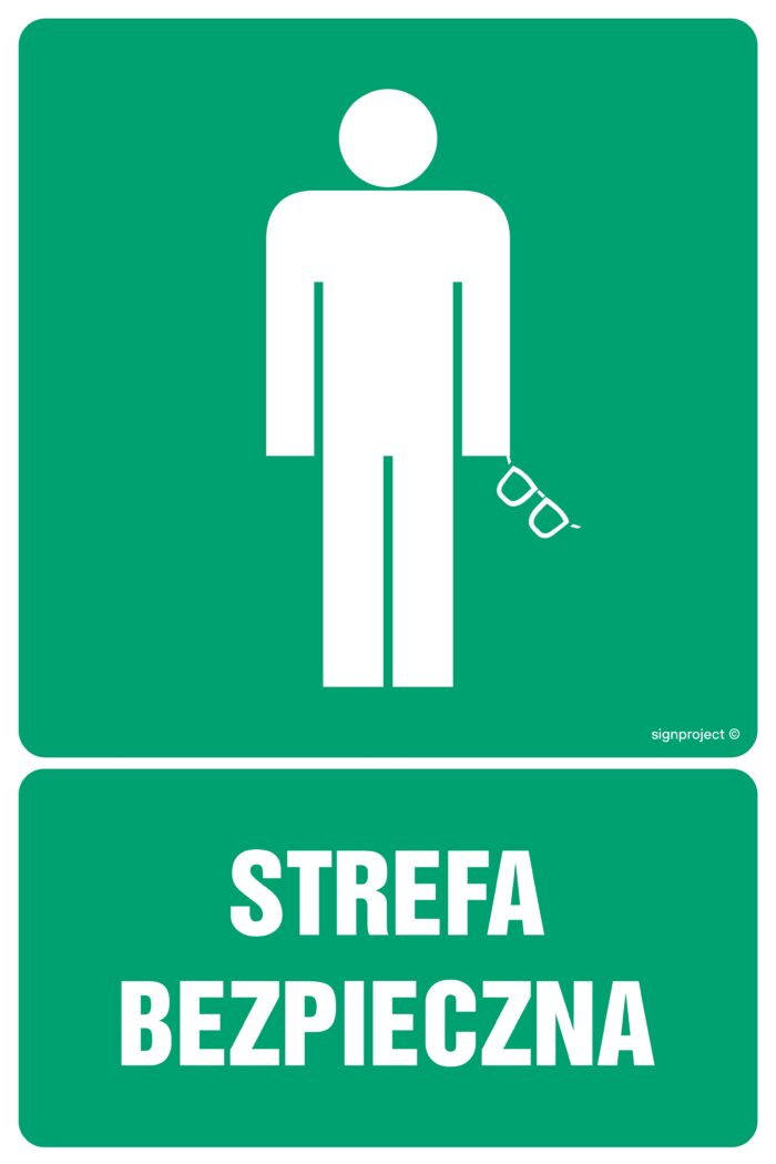 GI011 Strefa bezpieczna - opakowanie 10 sztuk