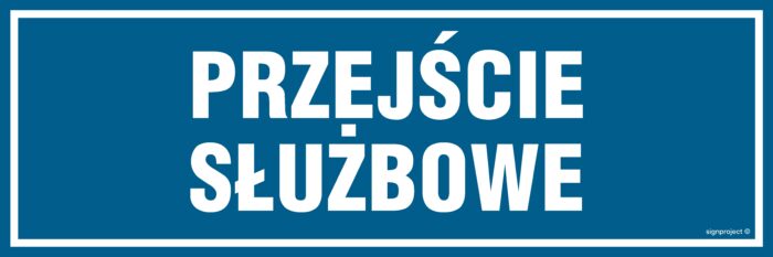 PA071 Przejście służbowe