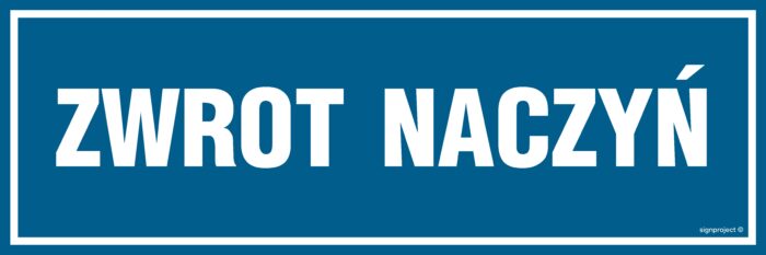PA097 Zwrot naczyń