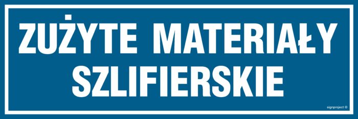 PA220 Zużyte materiały szlifierskie