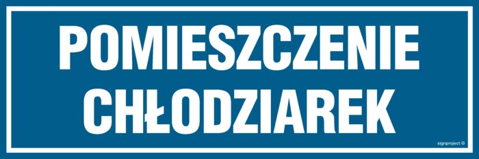 PA271 Pomieszczenie chłodziarek