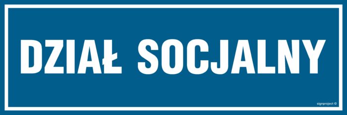 PA289 Dział socjalny