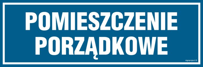 PA291 Pomieszczenie porządkowe