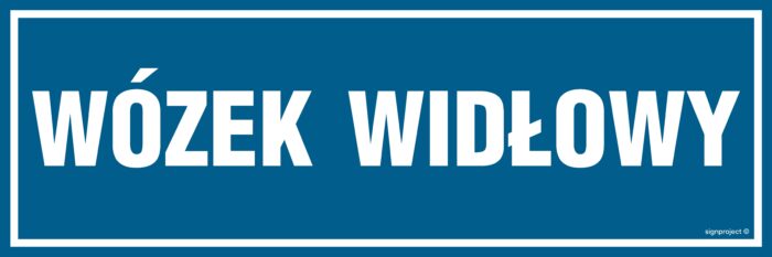 PA333 Wózek widłowy