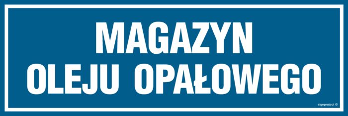 PA354 Magazyn oleju opałowego
