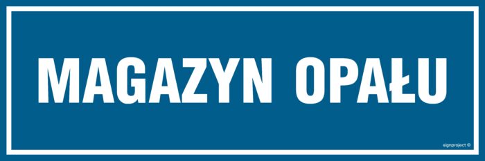 PA356 Magazyn opału
