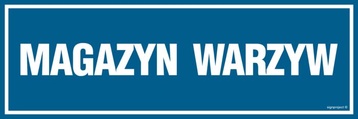 PA368 Magazyn warzyw