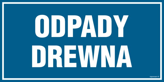 PA531 Odpady drewna -  6 naklejek