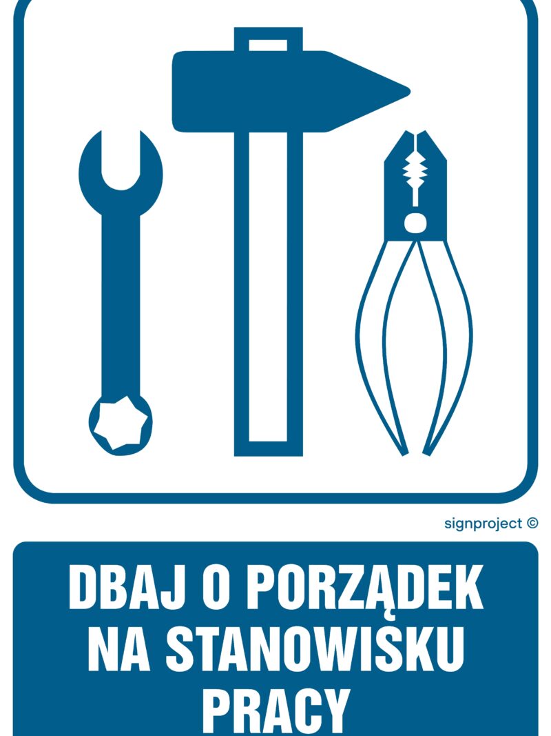 RB017 Dbaj o porządek na stanowisku pracy