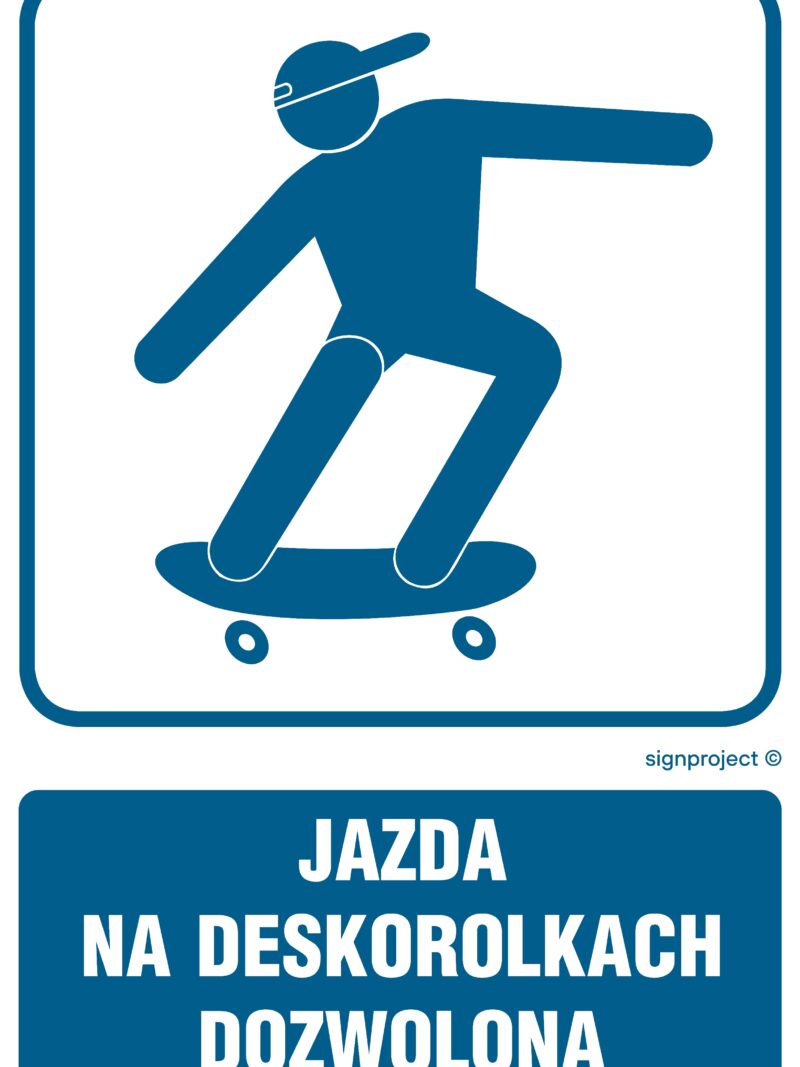 RB023 Jazda na deskorolkach dozwolona