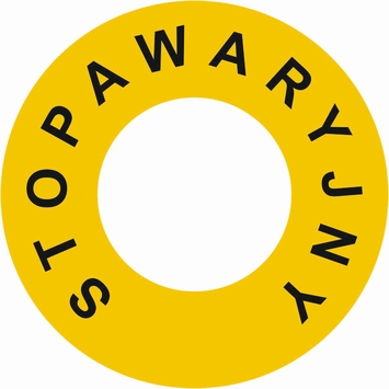RI002 Stop awaryjny (wew. 30mm) - opakowanie 10 sztuk