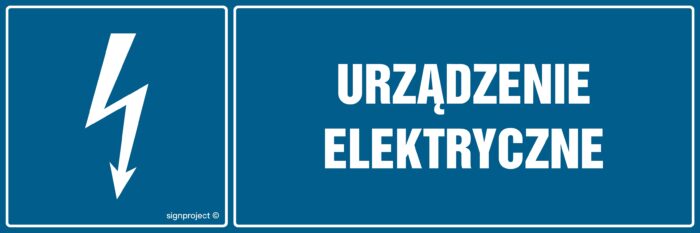 HH016 Urządzenie elektryczne -  8 naklejek -  8 naklejek