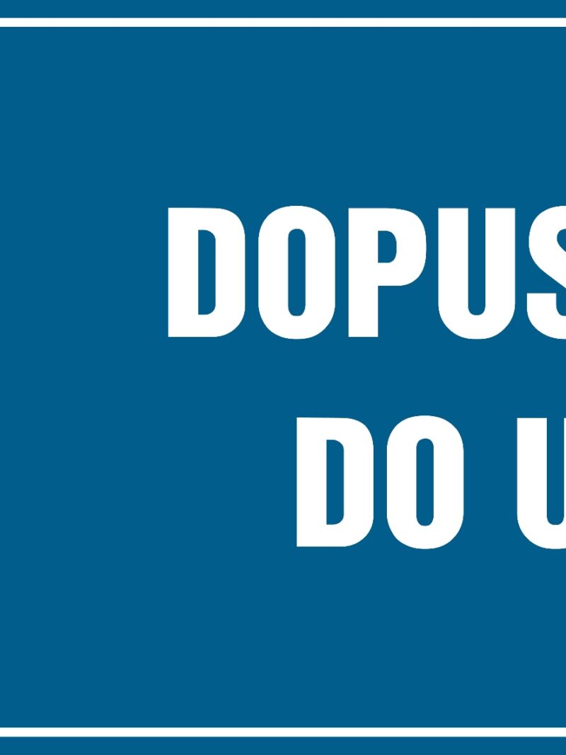 HH017 Dopuszczono do użytku -  8 naklejek -  8 naklejek