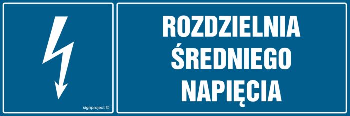 HH043 Rozdzielnia średniego napięcia -  8 naklejek -  8 naklejek