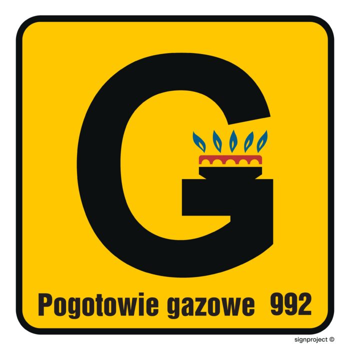 JD060 Pogotowie gazowe