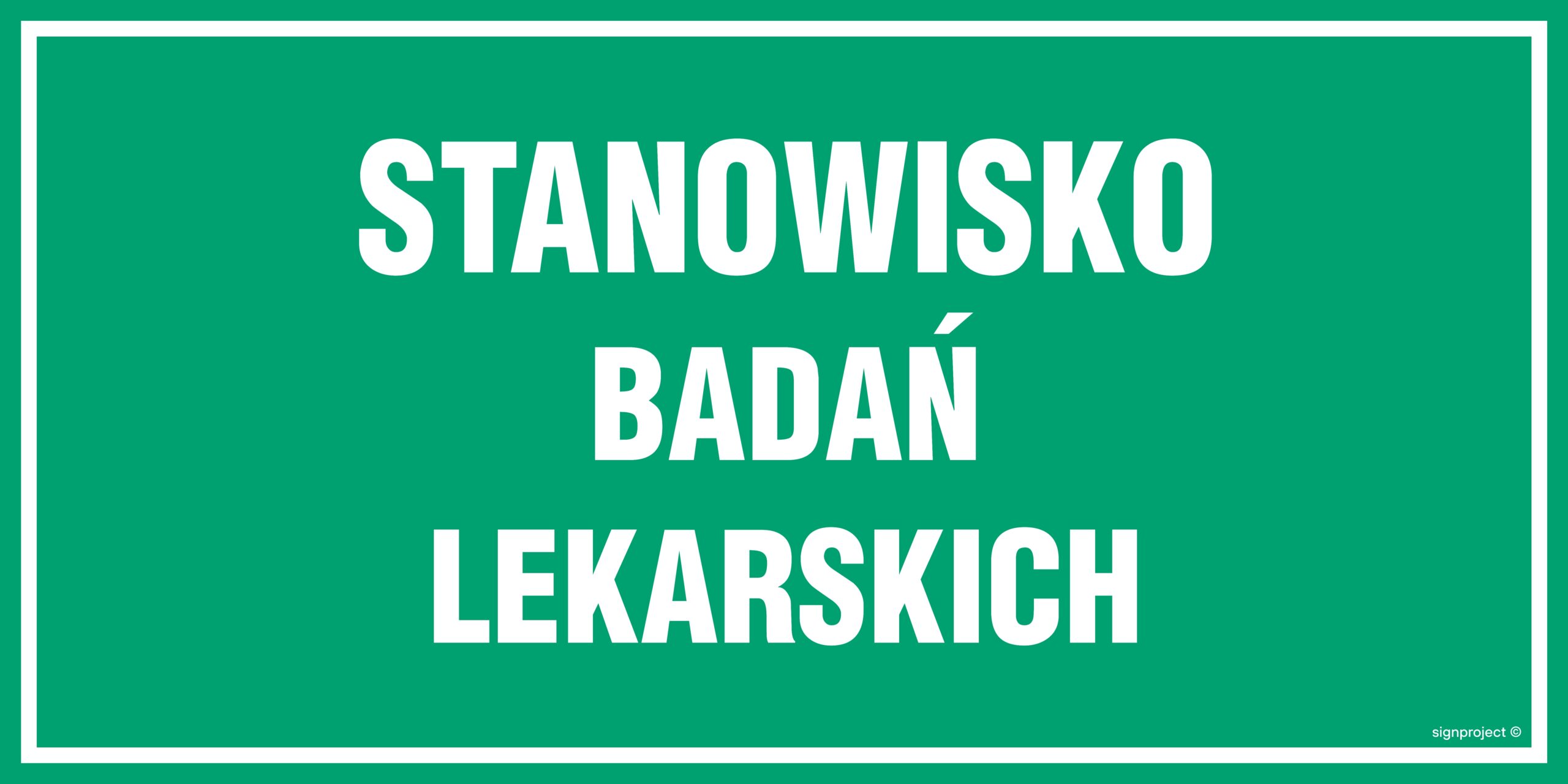 JE022 Stanowisko badań lekarskich