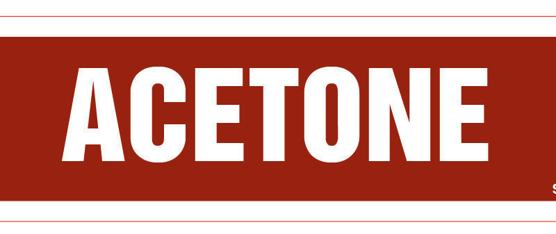 JF004 Acetone -  16 naklejek