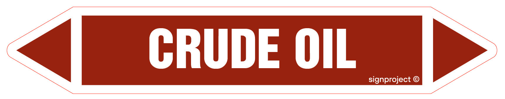 JF102 Crude oil - 2 naklejek