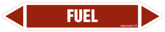 JF174 Fuel -  5 naklejek