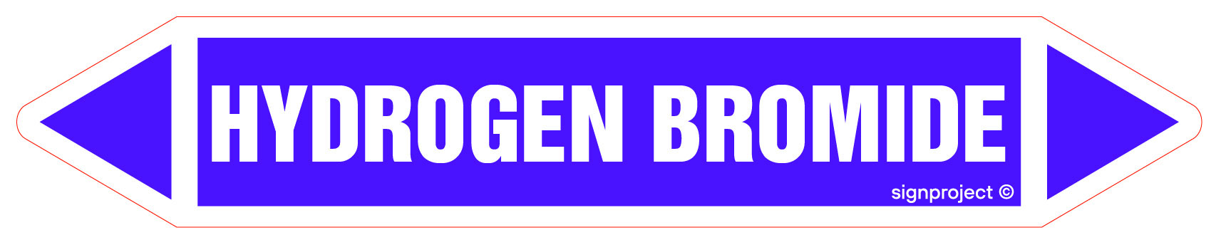 JF220 HYDROGEN BROMIDE - 2 naklejek