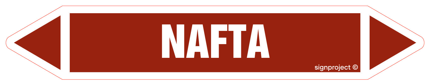 JF278 NAFTA - 5 naklejek