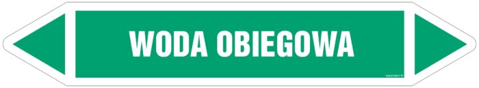 JF529 Woda obiegowa -  16 naklejek