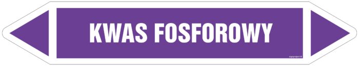 JF531 Kwas fosforowy -  4 naklejek