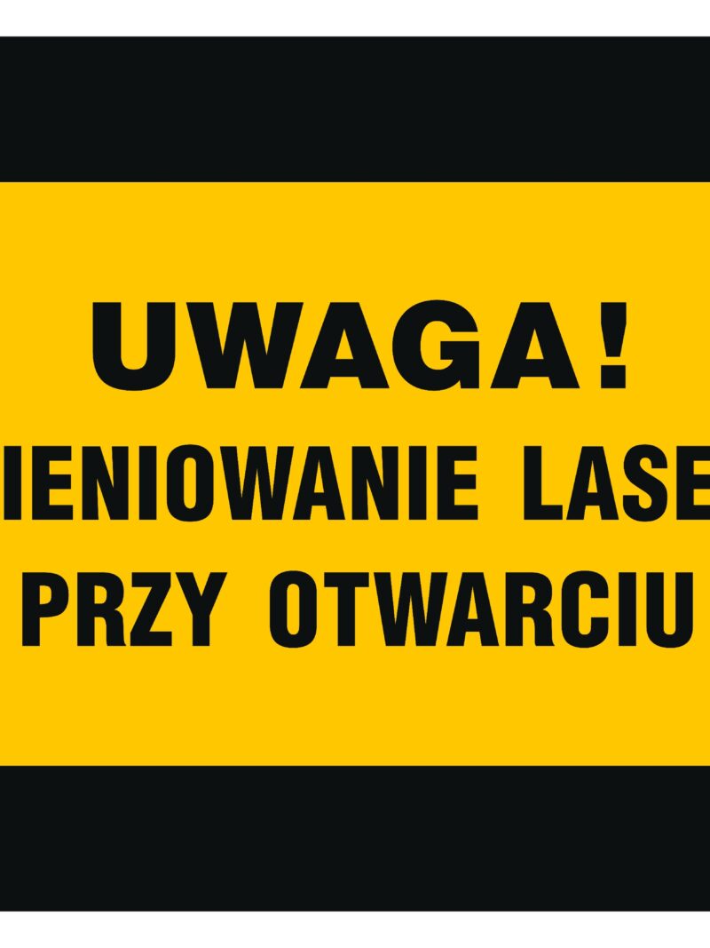 KB005 Uwaga! Promieniowanie laserowe przy otwarciu Nie spoglądać w wiązkę