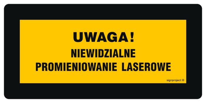 KB011 Uwaga! widzialne i niewidzialne promieniowanie laserowe
