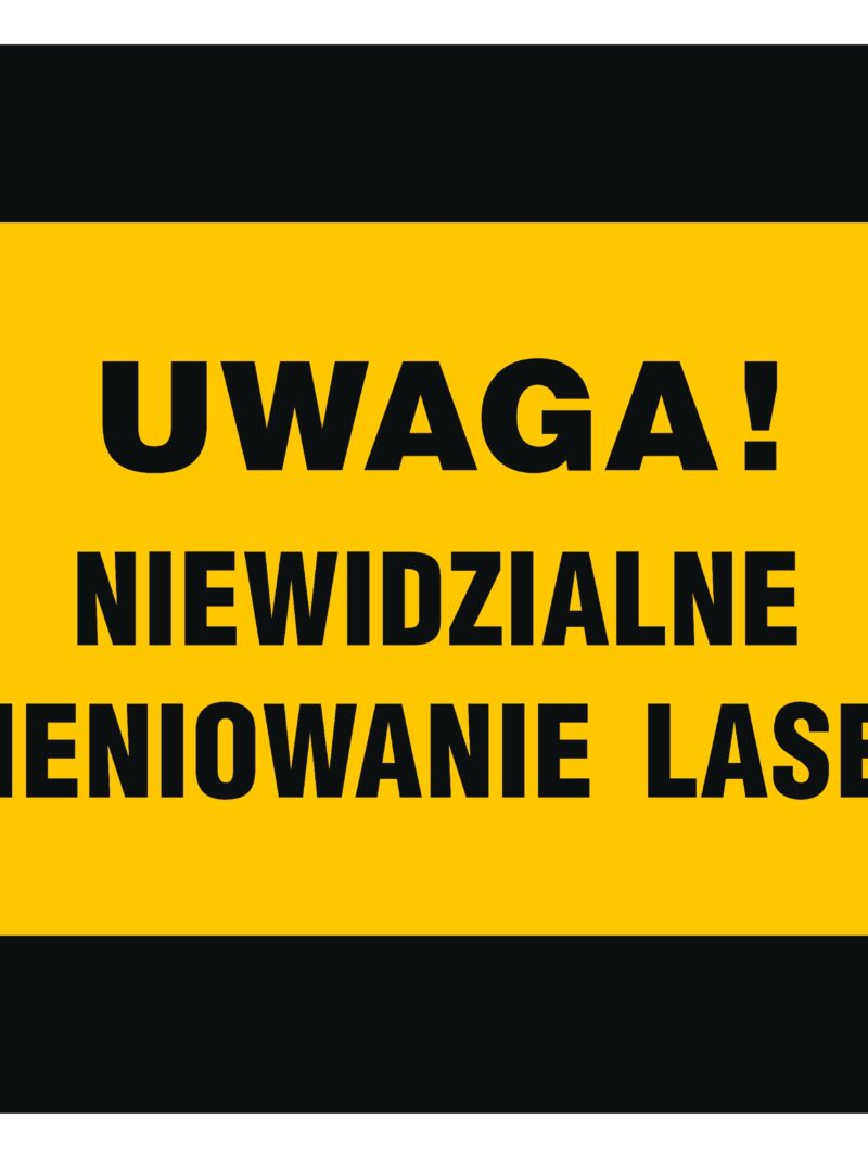 KB011 Uwaga! widzialne i niewidzialne promieniowanie laserowe
