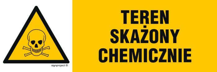NA001 Teren skażony chemicznie