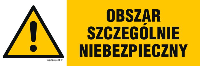 NA003 Obszar szczególnie niebezpieczny