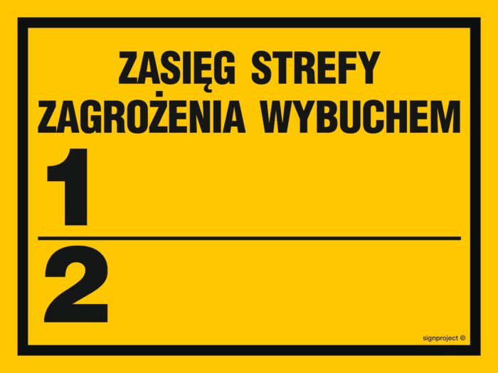NB007 Zasięg strefy zagrożenia wybuchem 1