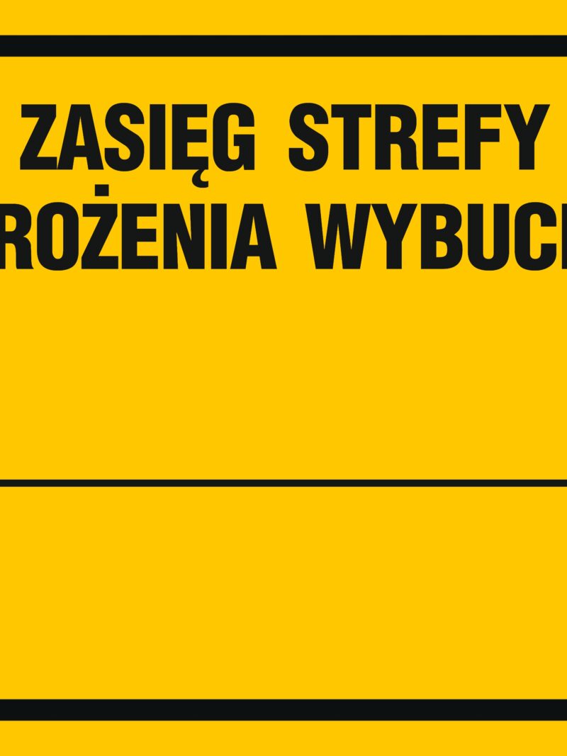 NB007 Zasięg strefy zagrożenia wybuchem 1