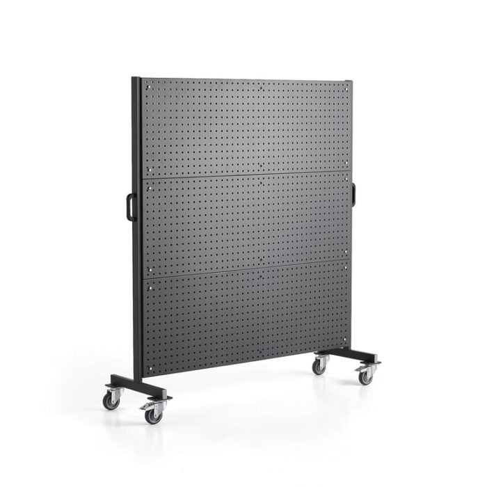 Mobilny panel narzędziowy SELECT, 1560x1830 mm, szary