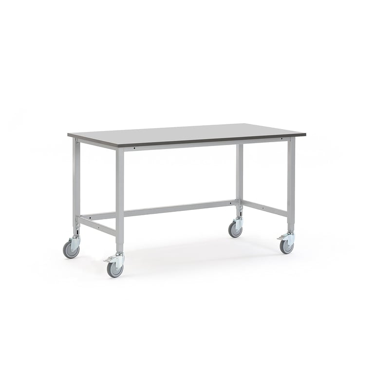 Mobilny stół roboczy MOTION, 1500x800 mm