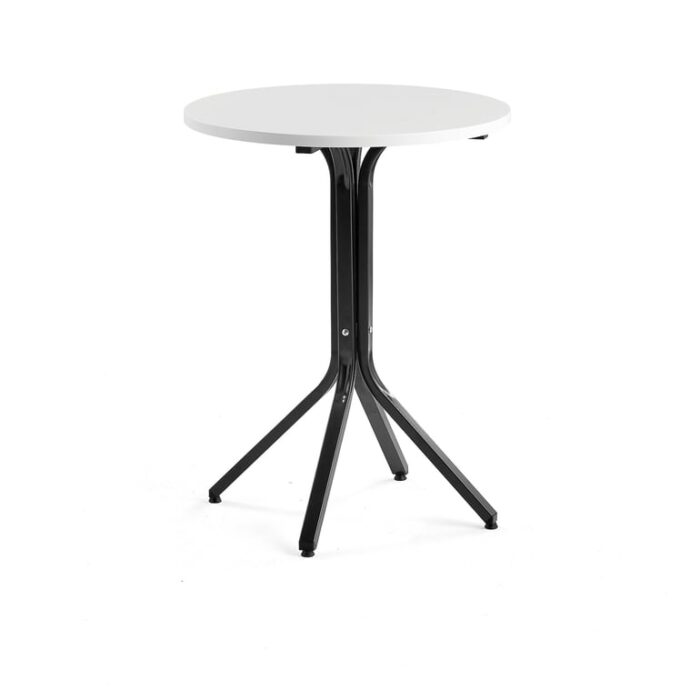 Stół VARIOUS, Ø700x900 mm, czarny, biały