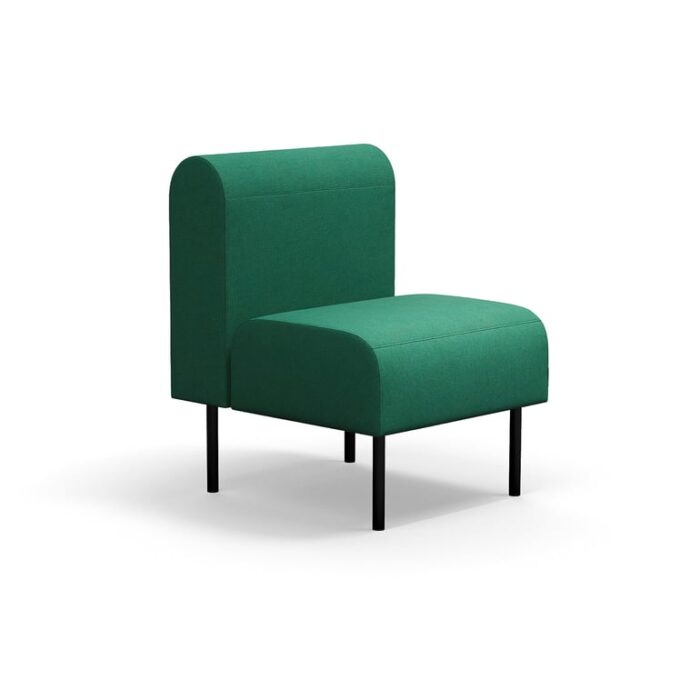 Sofa modułowa VARIETY, 1-osobowa, tkanina Blues CSII, turkusowy