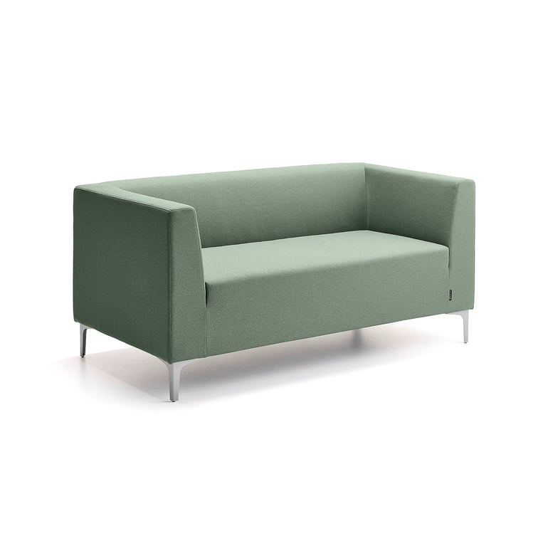 Sofa 2-osobowa CASUAL, tkanina CURA, ciemnozielony