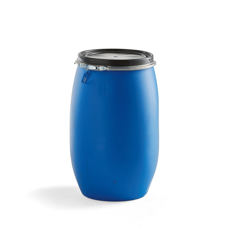 Beczka plastikowa, 120 L, niebieski