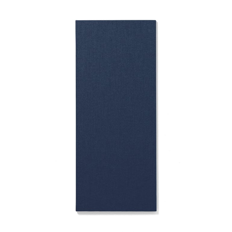Tablica informacyjna AIR, bez ramy, 500x1190 mm, ciemnoniebieski