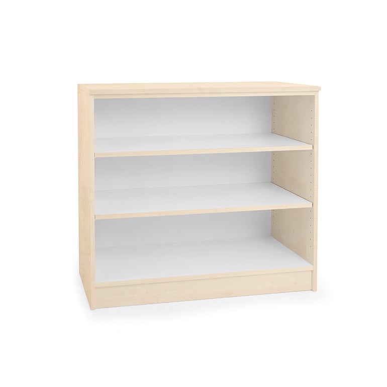 Niska szafa THEO, 900x1000x450 mm, brzoza