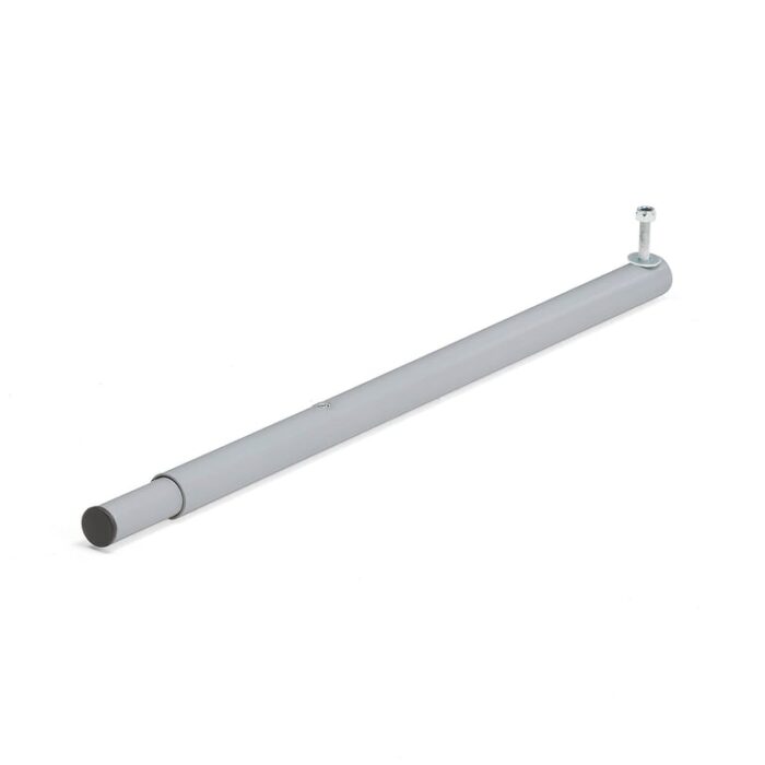 Regulowane nogi do stołu BORÅS + SONITUS, 720-900 mm, szary aluminium