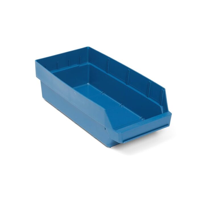Pojemnik magazynowy REACH, 500x240x150 mm, 13,2 L, niebieski